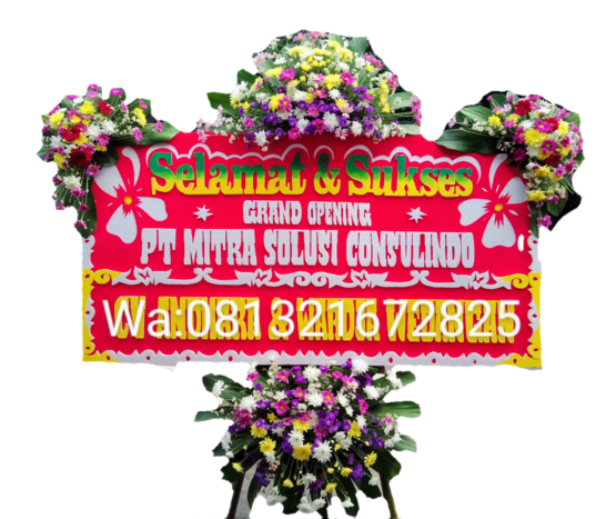 Karangan Bunga Papan selamat sukses