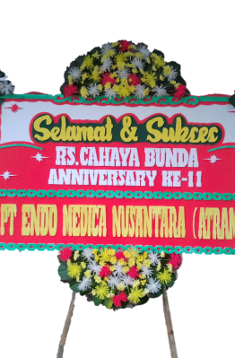 Karangan Bunga Papan selamat sukses